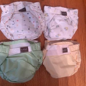 Kushies All in One Cloth Diaper.